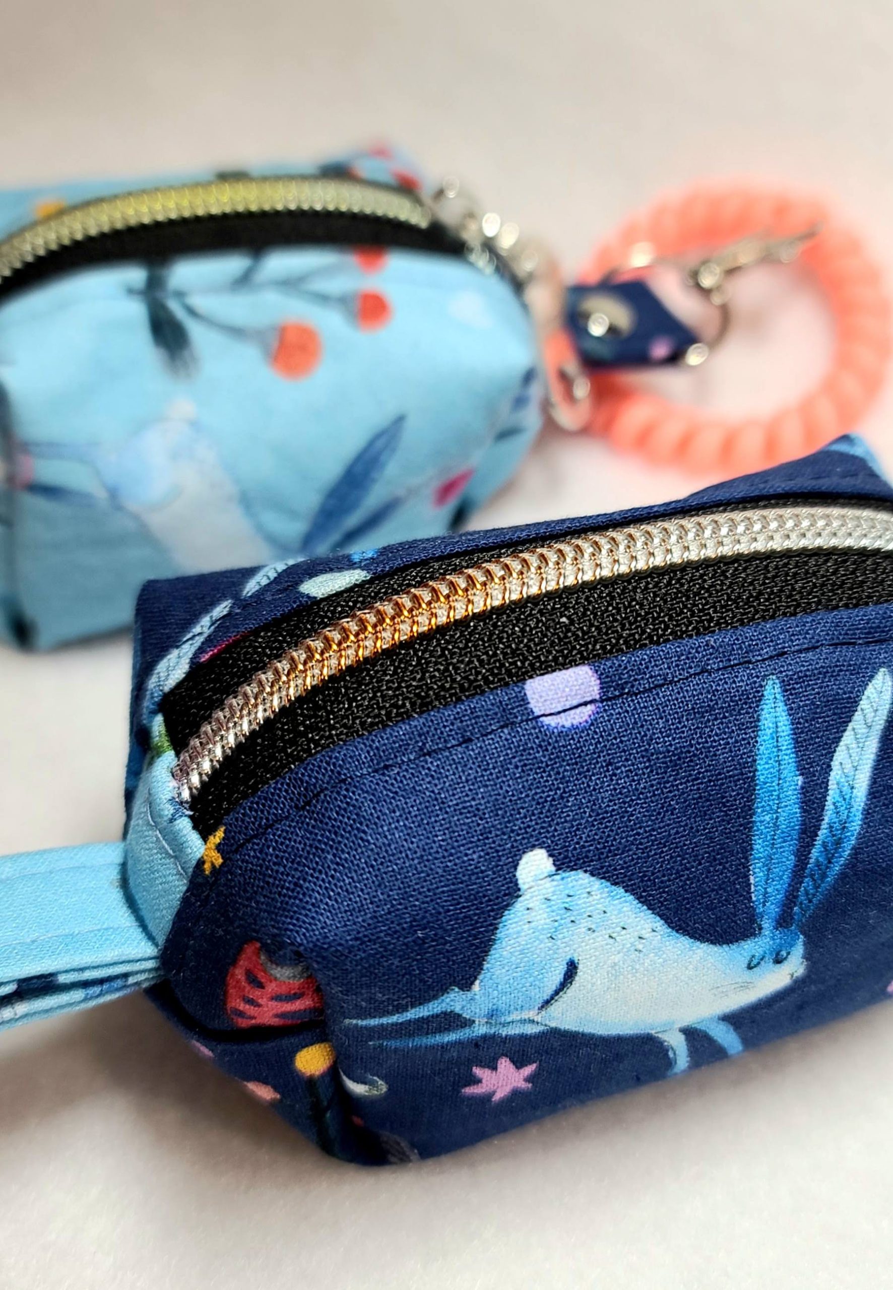 Boxy Zipper Pouch / Runner Wristlet • Bespoke Bags Steveston